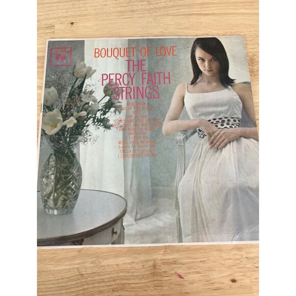 Bouquet Of Love Vinyl LP By The Percy Faith Strings Record CL 1681  VTG Album - Picture 1 of 4